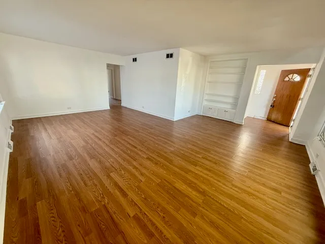 wooden floor in an empty room
