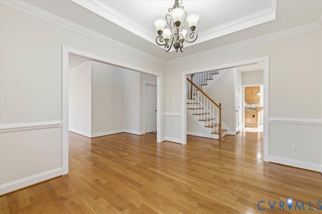11891 Old Stage Road Prince George, VA 23875 - Photo 10 of 38 dining room view into foyer an kitchen
