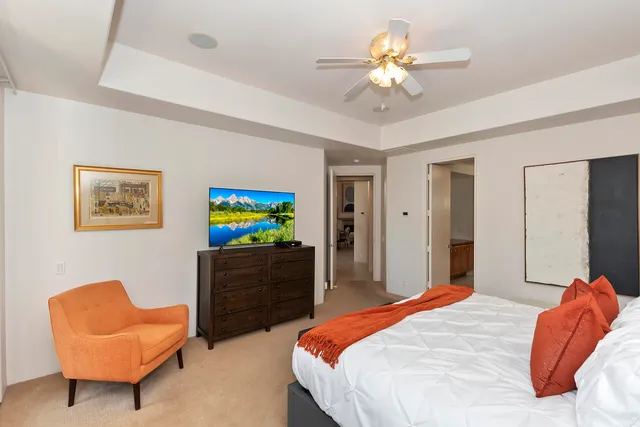 a white bath tub sitting in a bathroom
