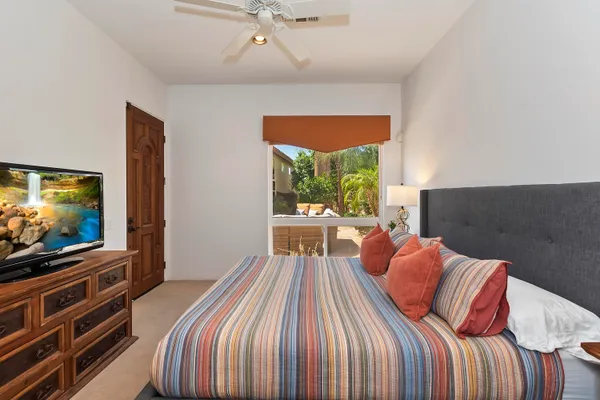 a outdoor space with patio furniture