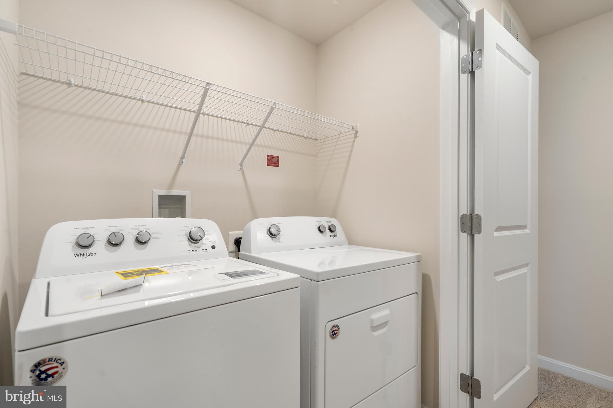 7106 Delegate Place Frederick, MD 21703 - Photo 22 of 33 Bedroom Level Washer and Dryer