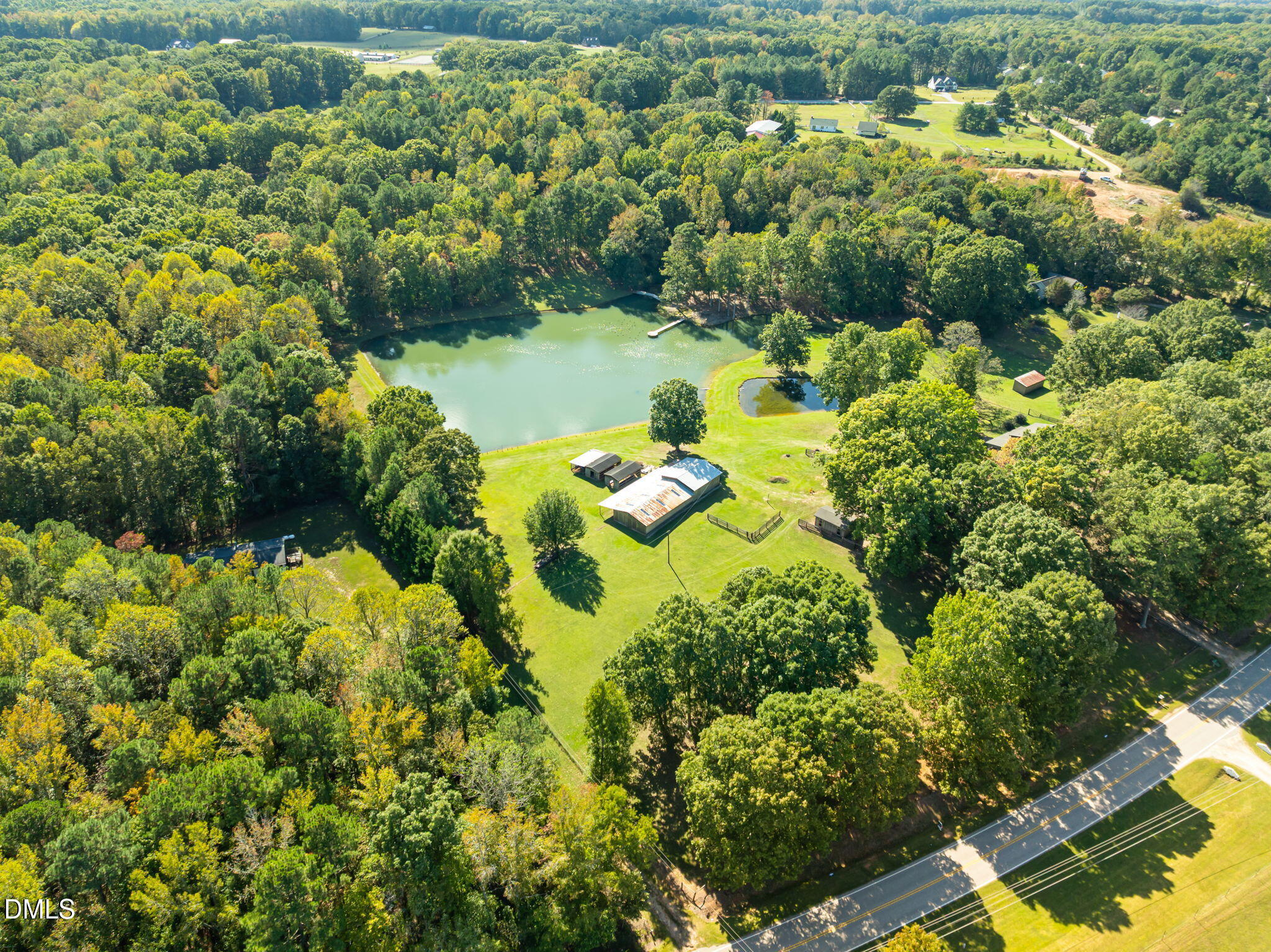 917 John Mitchell Road Youngsville, NC 27596 - Photo 11 of 16 a view of a garden