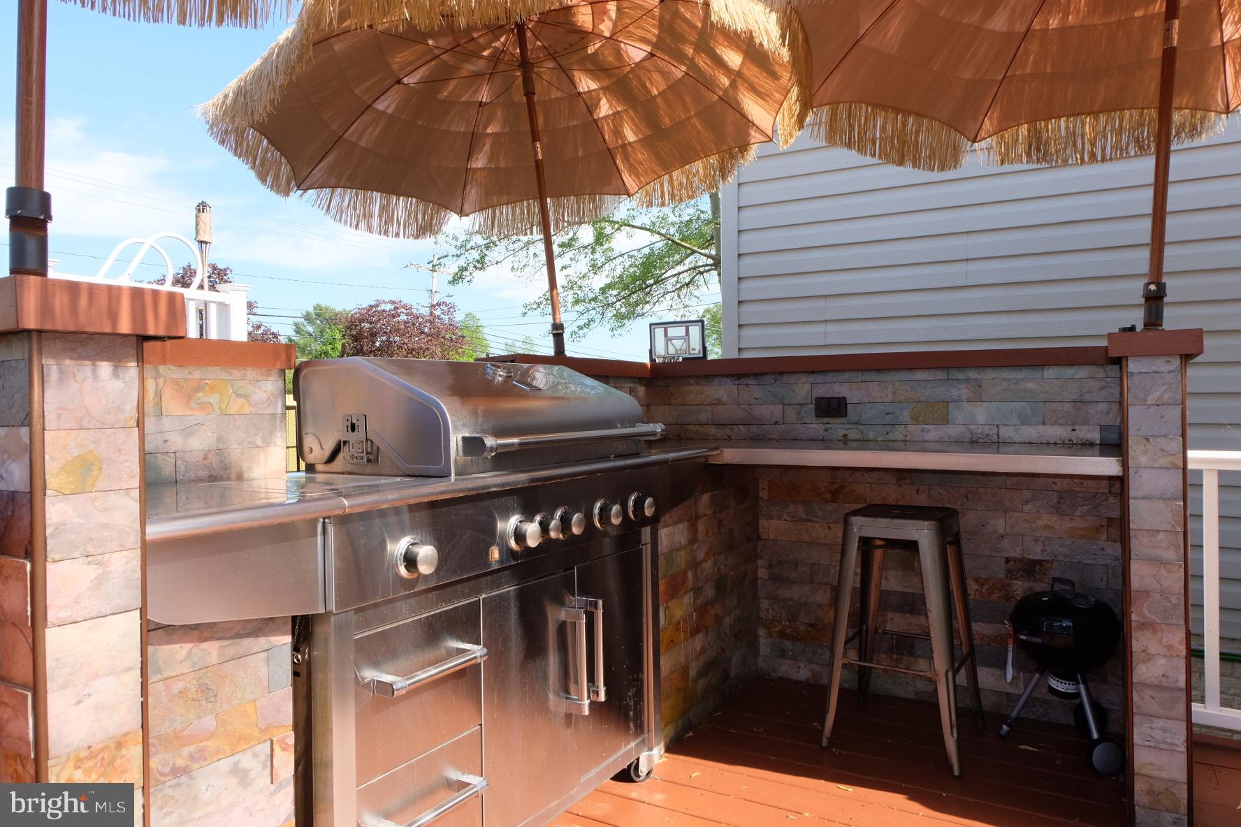 1000 Elbridge Way Severn, MD 21144 - Photo 31 of 32 Built in grill and outdoor entertaining space