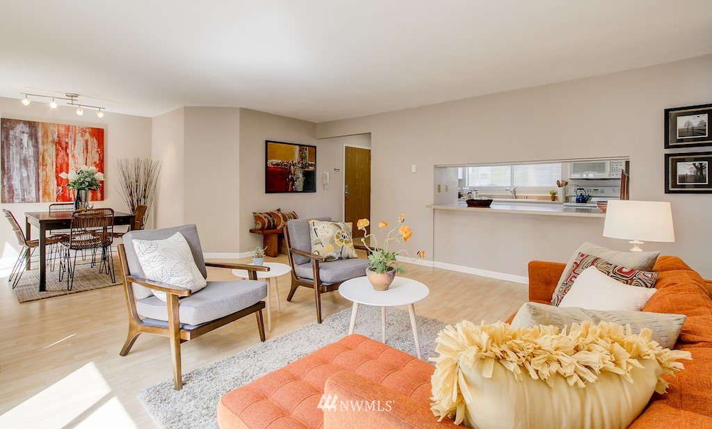 555 Prospect Street, Unit 3 Seattle, WA 98109 - Photo 1 of 23 a living room with furniture and wooden floor