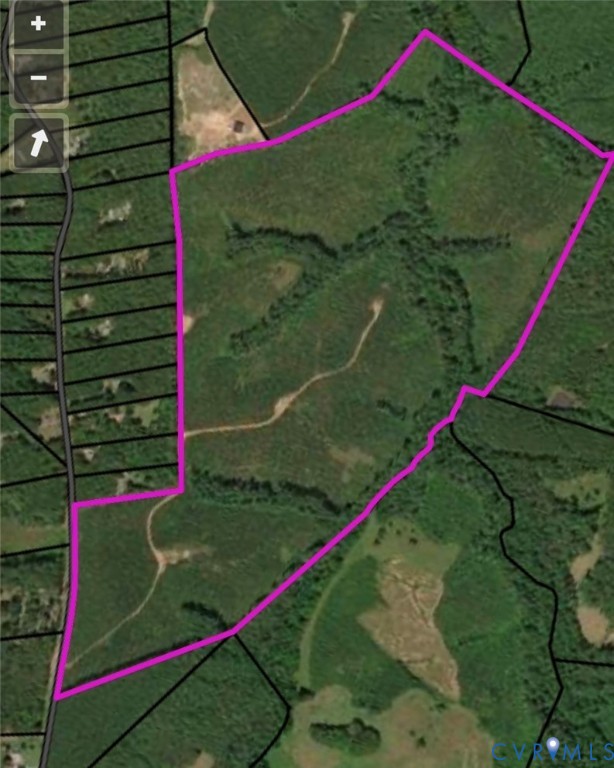 Tbd Perkins Mill Road Dillwyn, VA 23936 - Photo 6 of 6 Property Parcel Map. Illustrating the boundaries o