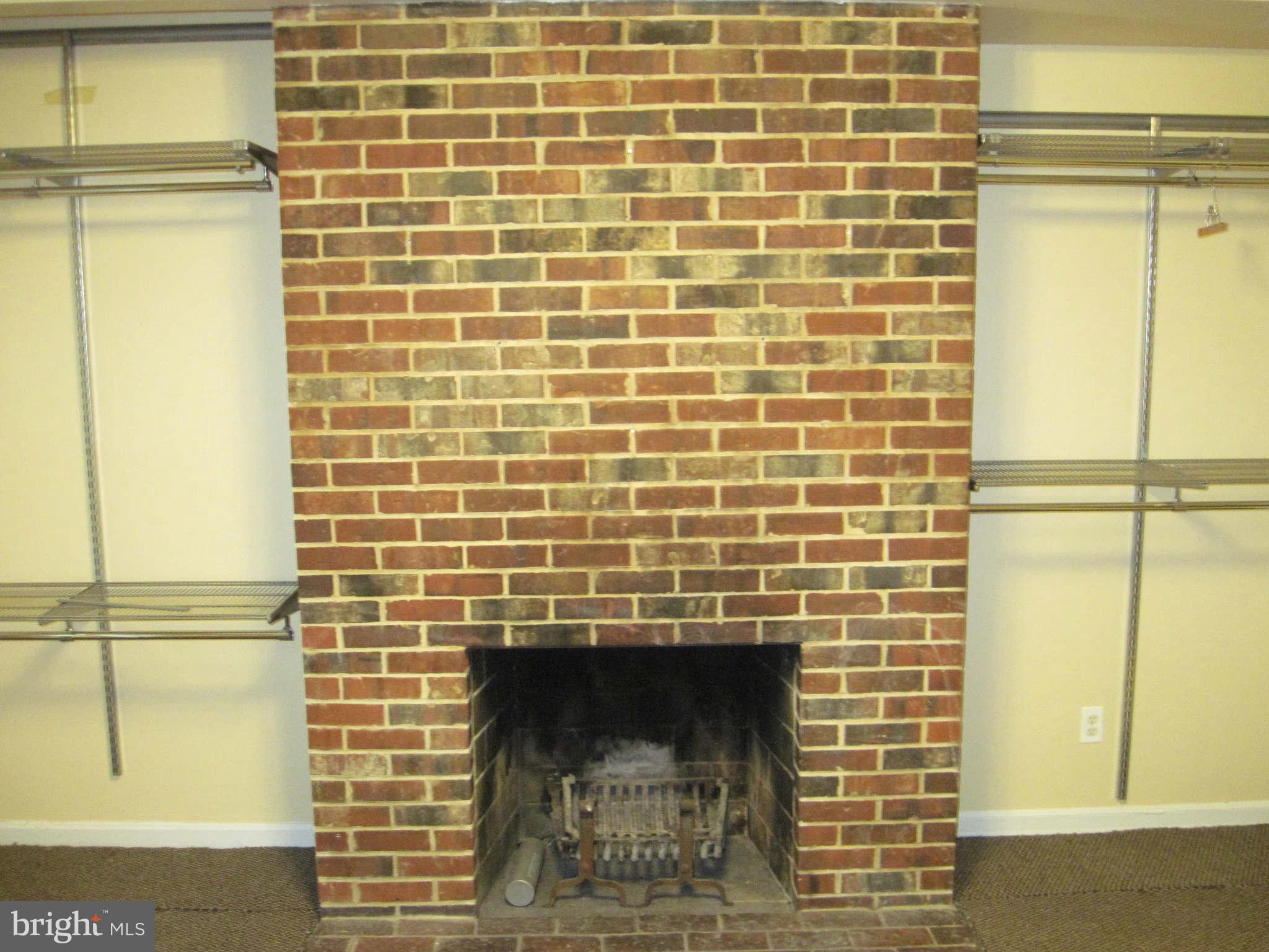 413 5th Street Northeast Washington, DC 20002 - Photo 10 of 21 Fireplace in Au Pair Suite