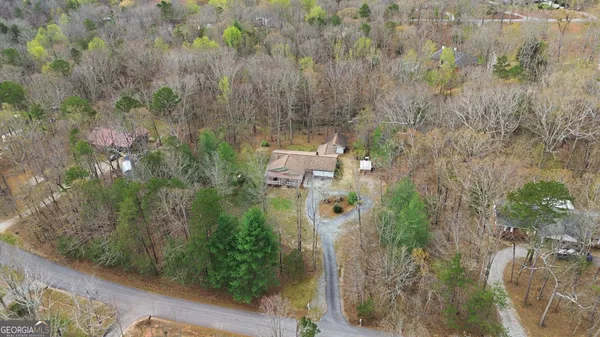 a view of city and mountain