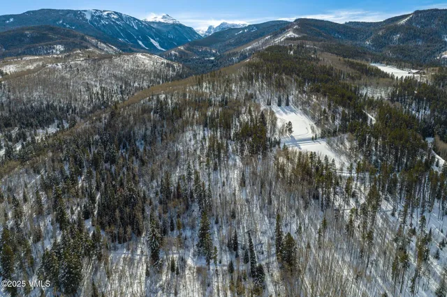 a view of city and mountain