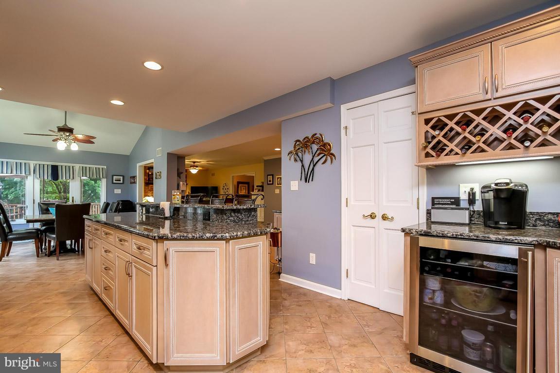 2702 Pemberton Ridge Baldwin, MD 21013 - Photo 15 of 30 Kitchen with Wine Fridge and large Pantry