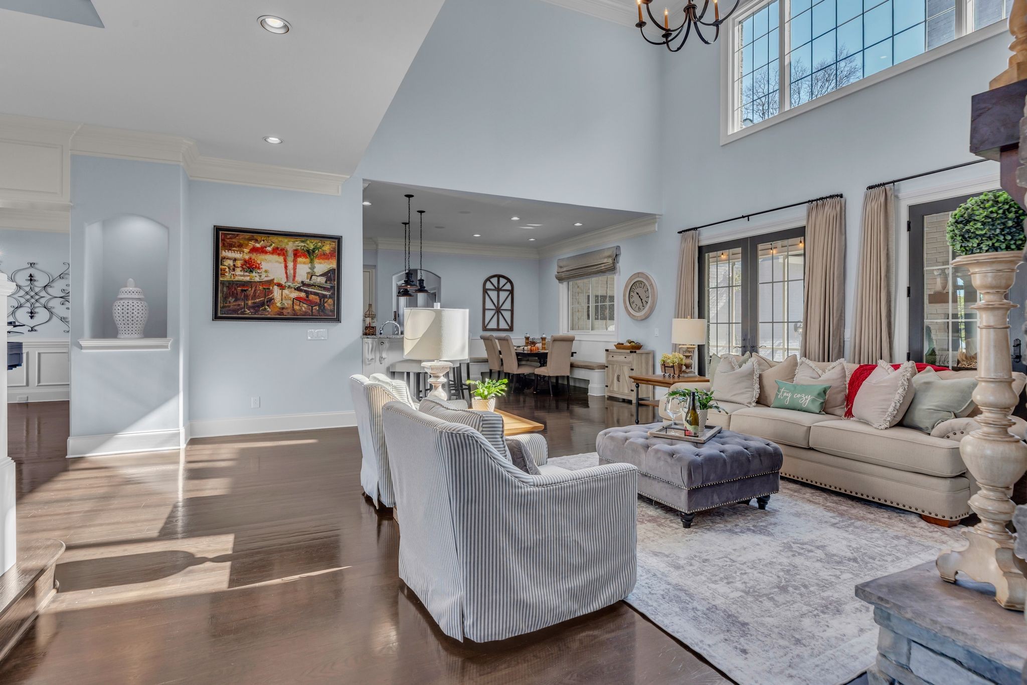 7167 Williams Road Christiana, TN 37037 - Photo 11 of 53 a living room with fireplace furniture and a large window