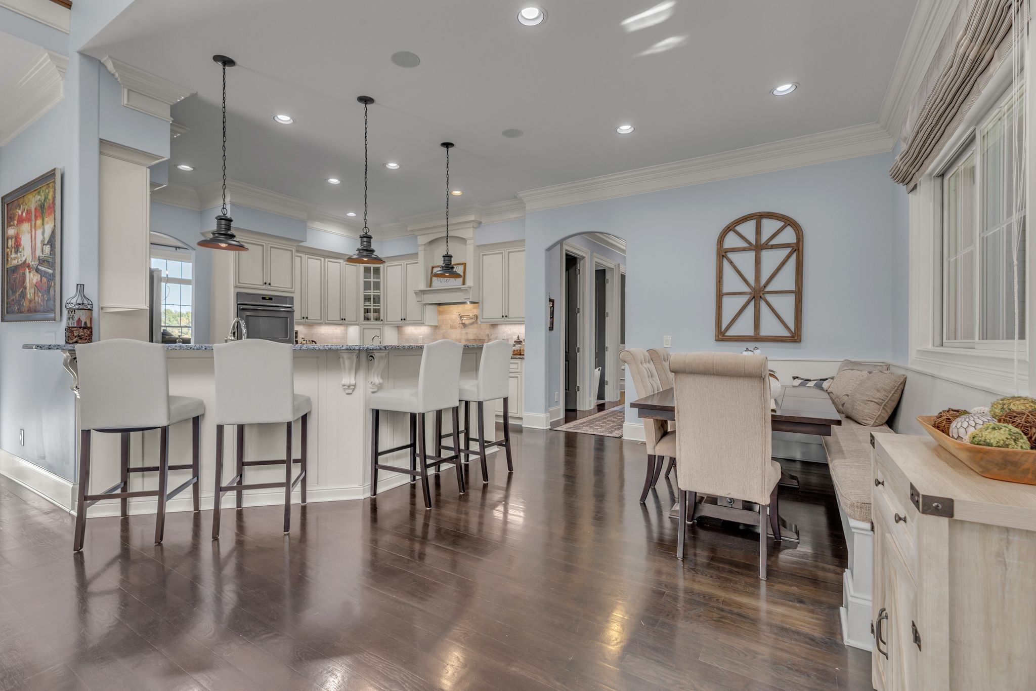 7167 Williams Road Christiana, TN 37037 - Photo 14 of 53 a dining room with furniture and wooden floor
