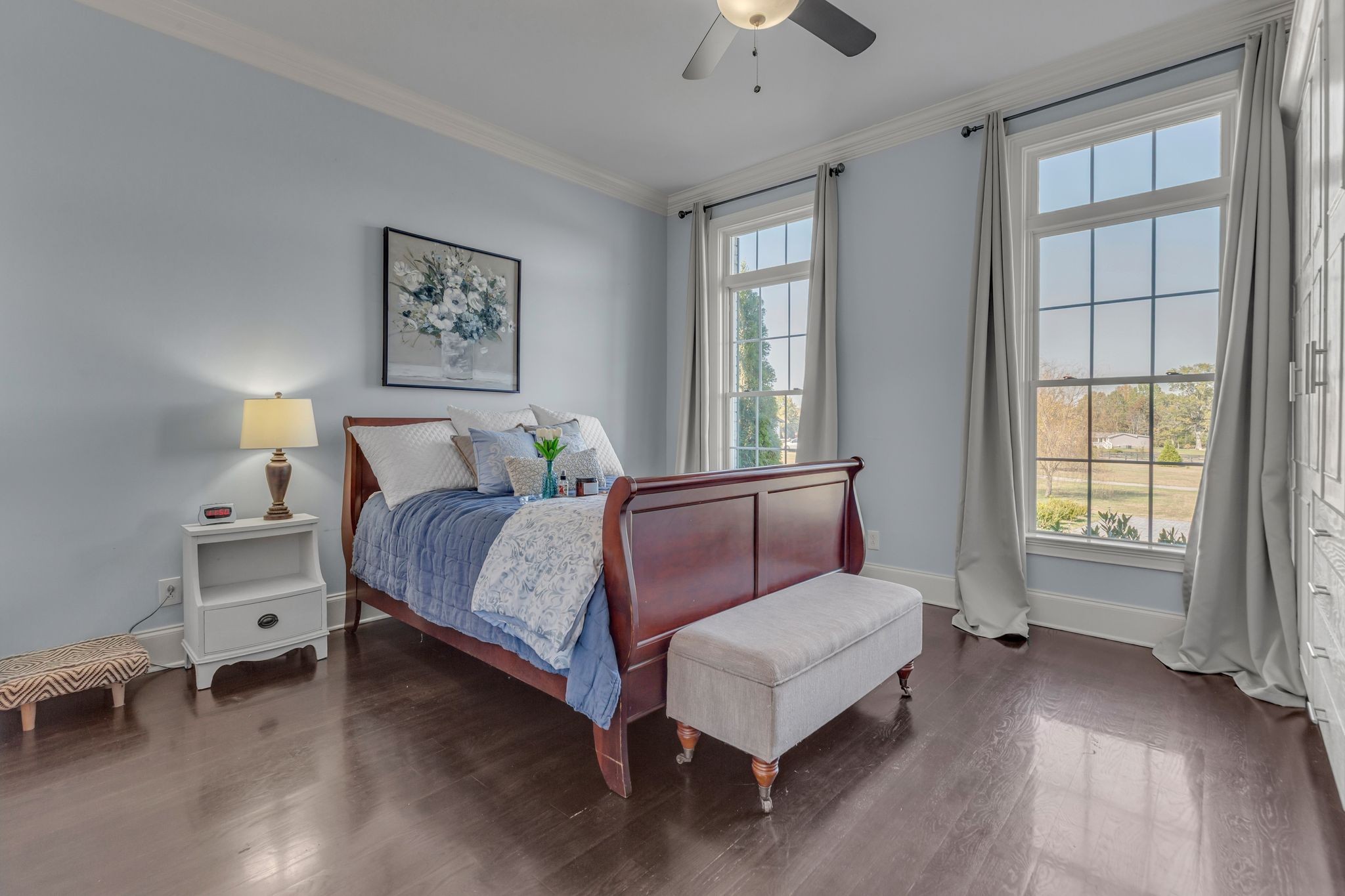 7167 Williams Road Christiana, TN 37037 - Photo 33 of 53 a bedroom with a bed and a large window