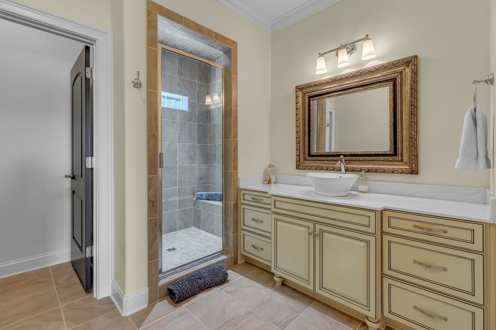 7167 Williams Road Christiana, TN 37037 - Photo 38 of 53 a en suite bathroom with 2 sink tub and a mirror