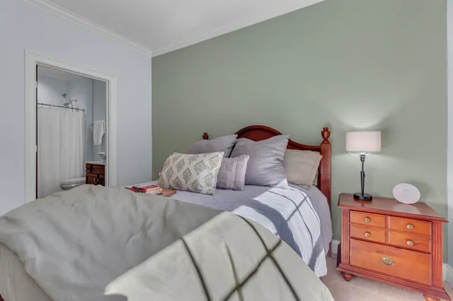 a backyard of a house with seating space