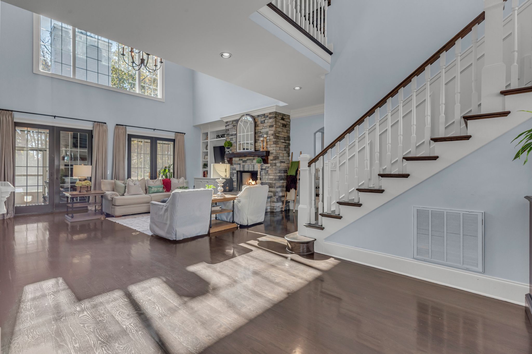 7167 Williams Road Christiana, TN 37037 - Photo 8 of 53 a living room with furniture and a chandelier