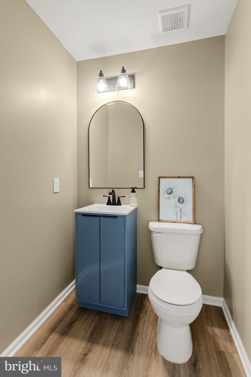 196 Ridgeview Lane Hanover, PA 17331 - Photo 14 of 37 Chic half-bath with modern accents.