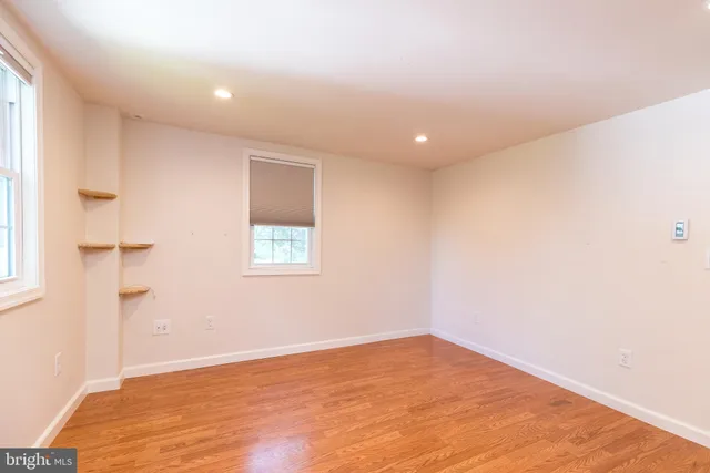 a view of empty room