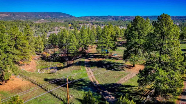 a view of a lake with a mountain