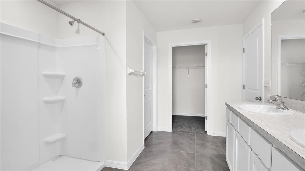 16632 Windmill Forge Pass Wimauma, FL 33598 - Photo 33 of 40 a bathroom with a sink a toilet and shower