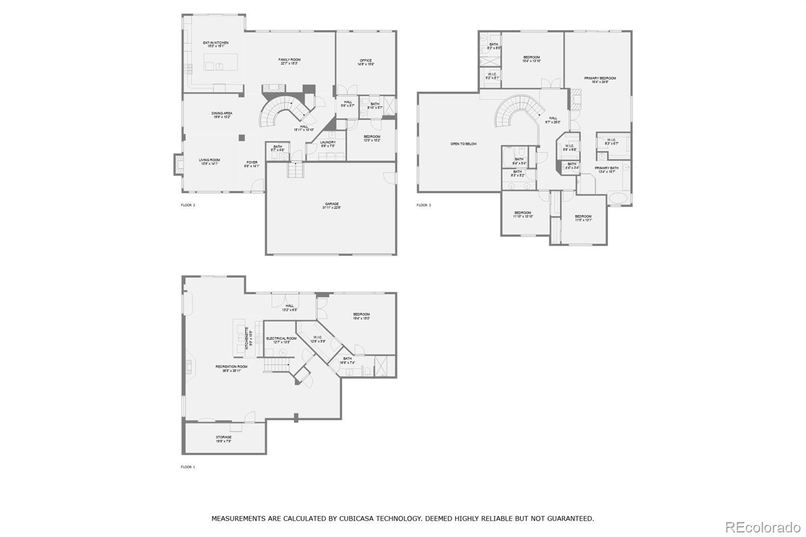 795 Ridgemont Circle Highlands Ranch, CO 80126 - Photo 35 of 35 a picture of a wall with a white wall