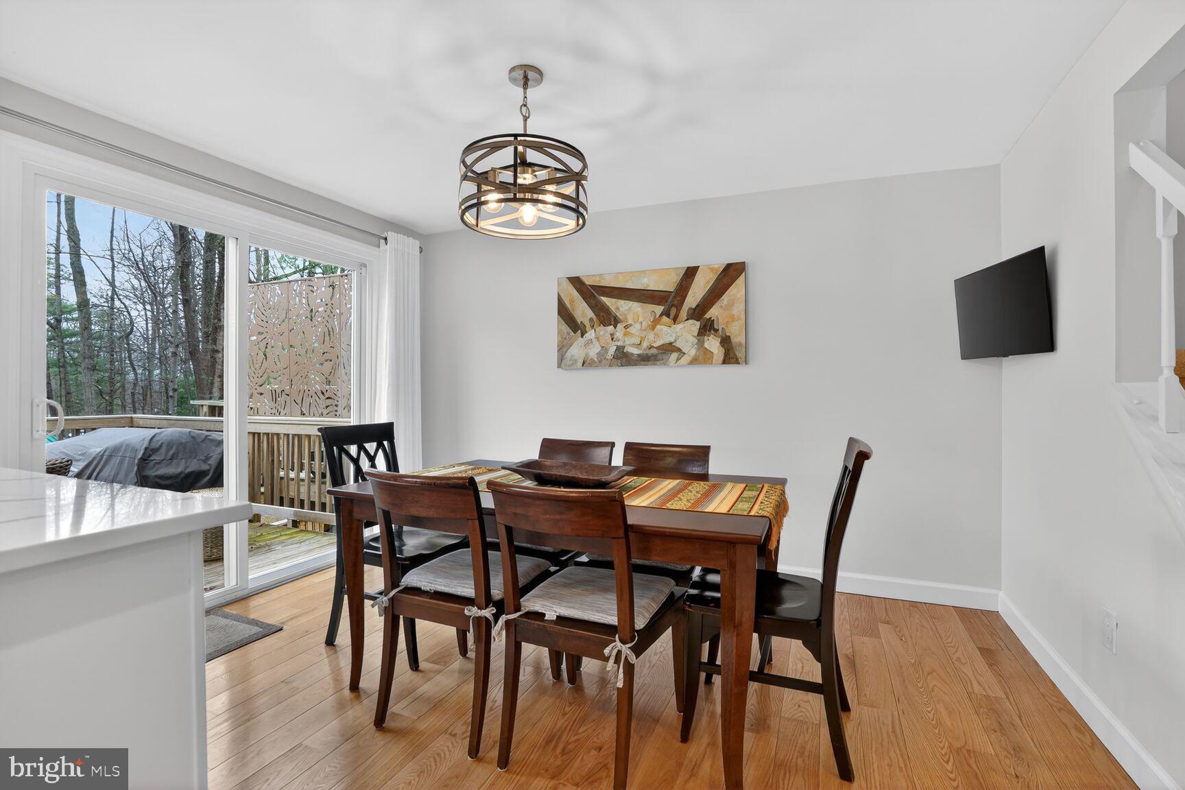 1575 Bennington Woods Court Reston, VA 20194 - Photo 8 of 39 a view of a dining room with furniture window and outside view