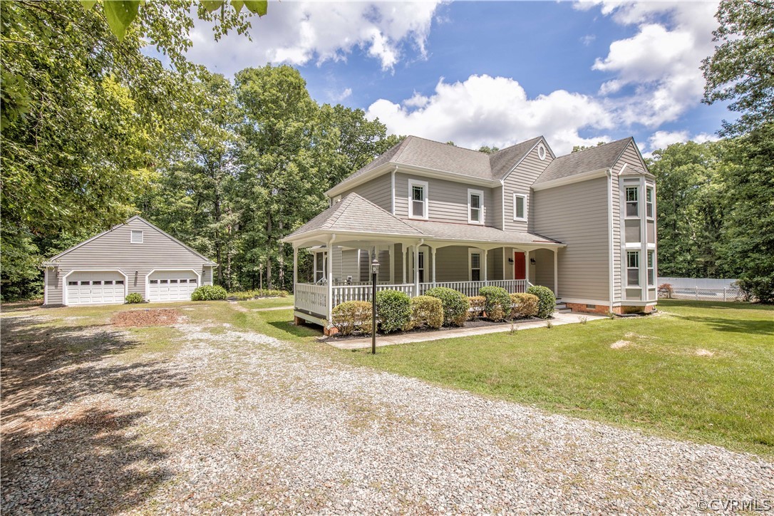 Welcome home to 2160 Genito Road on 10 PRIVATE ACR