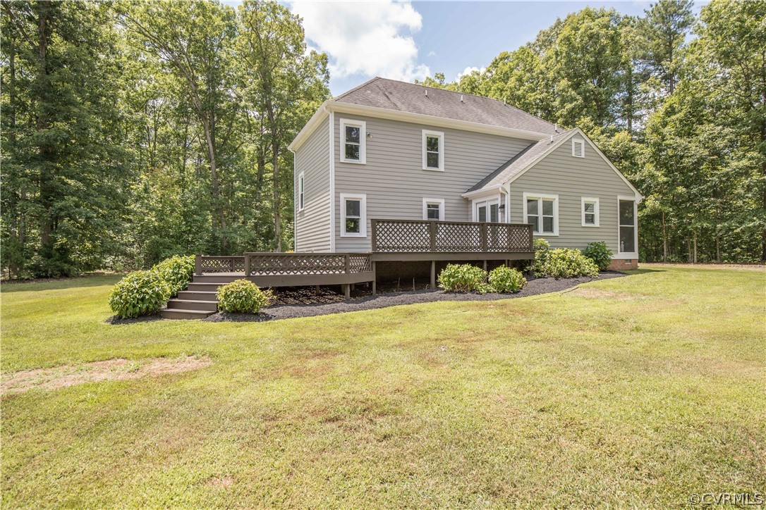 2160 Genito Road Moseley, VA 23120 - Photo 2 of 49 a view of a house with a yard and sitting area