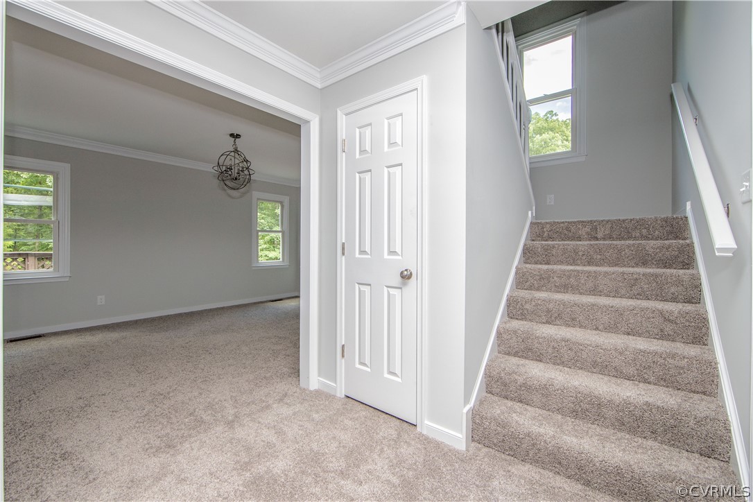 2160 Genito Road Moseley, VA 23120 - Photo 22 of 49 a view of an entryway with wooden floor