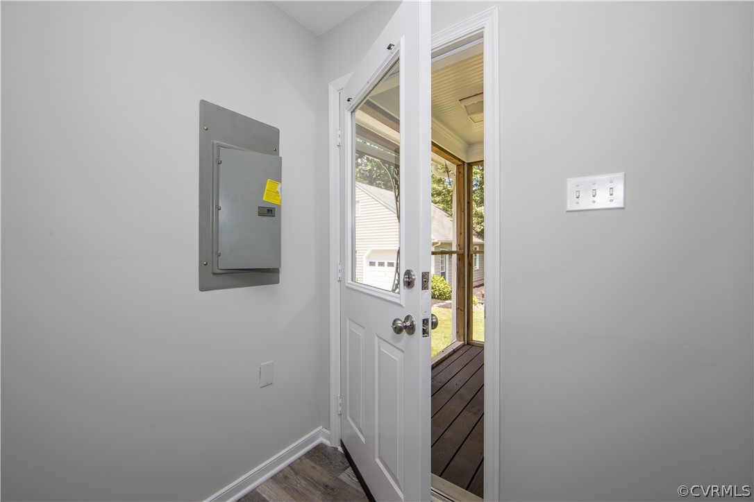 2160 Genito Road Moseley, VA 23120 - Photo 35 of 49 Door leading to side-covered porch