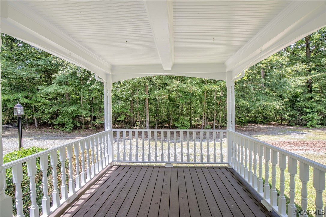 2160 Genito Road Moseley, VA 23120 - Photo 36 of 49 Front porch w/ a brand new porch swing - perfect f