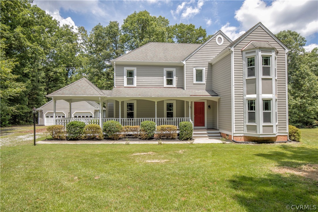 2160 Genito Road Moseley, VA 23120 - Photo 39 of 49 a front view of a house with a yard