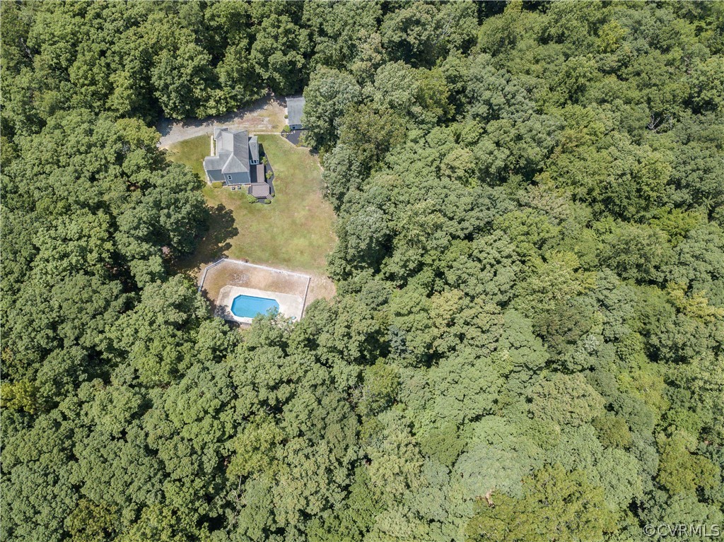 2160 Genito Road Moseley, VA 23120 - Photo 46 of 49 an aerial view of a house with a yard