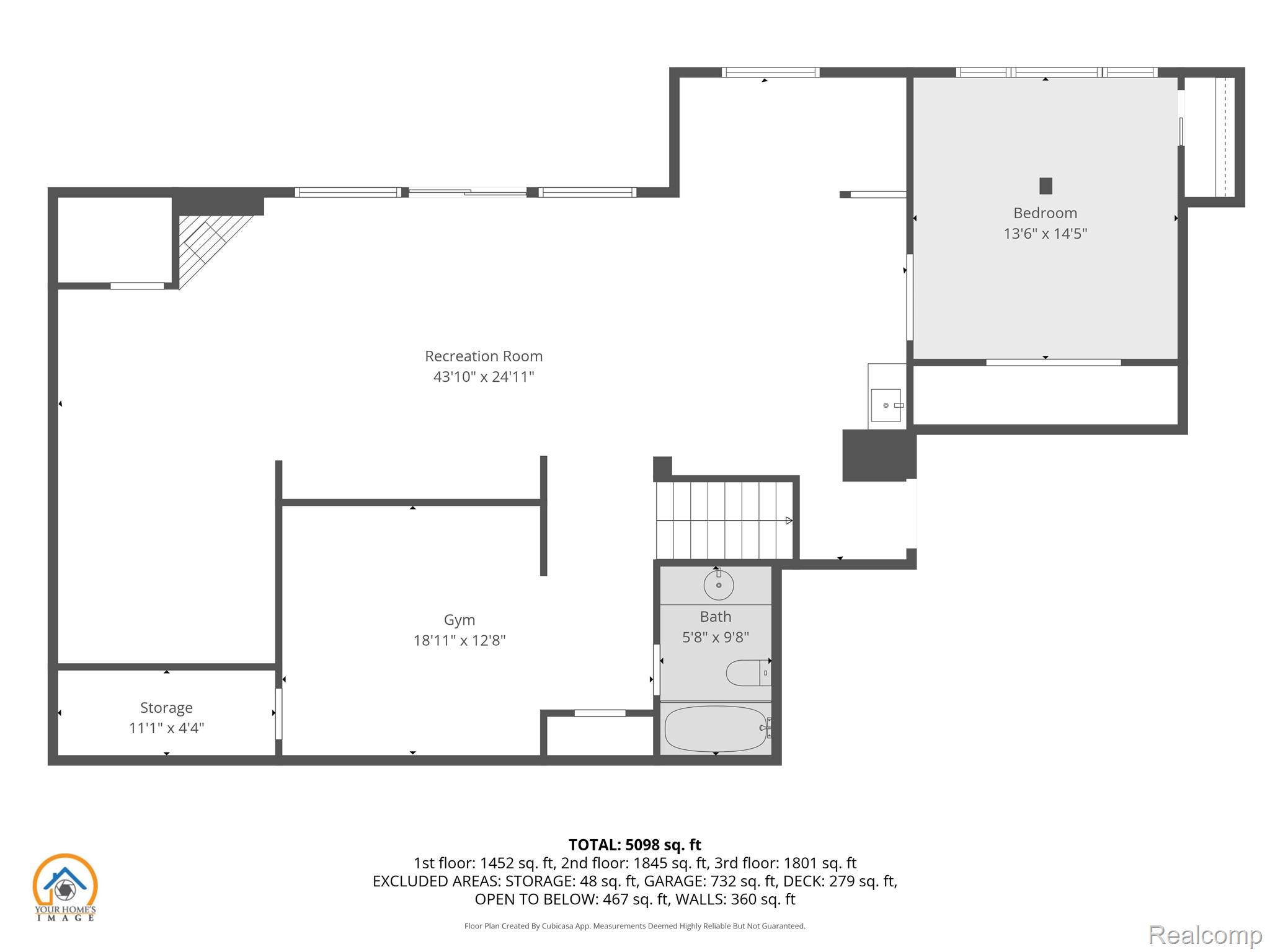 3772 Fawn Drive Rochester, MI 48306 - Photo 56 of 56 Basement Floor Plan