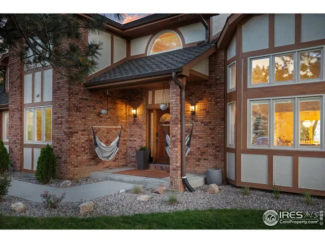 a view of a house with a porch