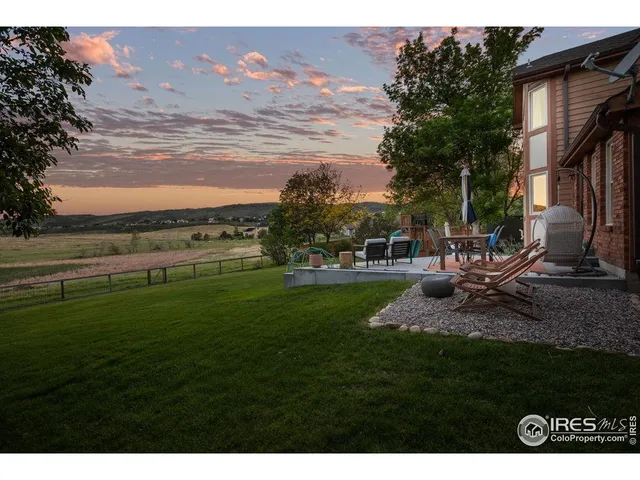 a view of outdoor space and yard