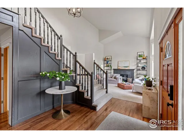 a view of a livingroom with furniture and a couch