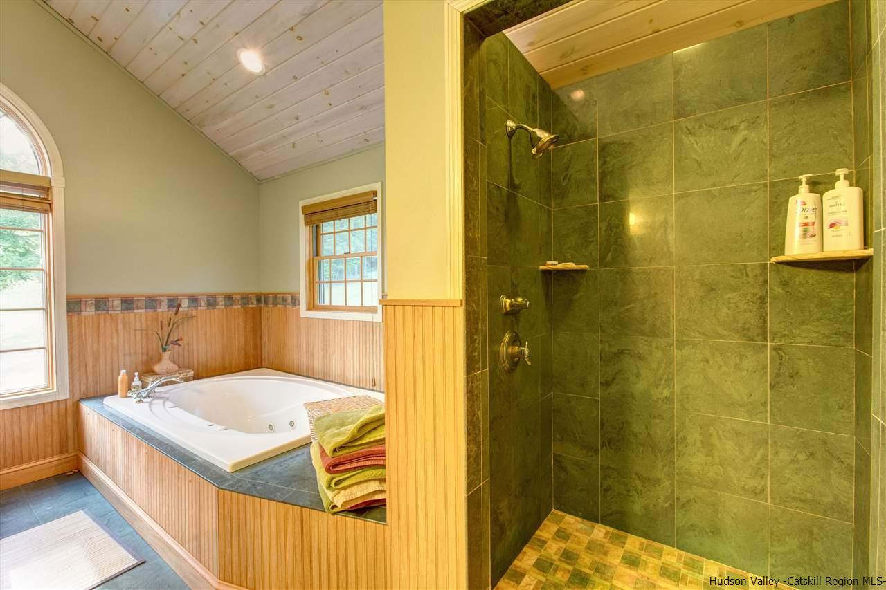 3135 Canada Hollow Road Andes, NY 13731 - Photo 19 of 33 a en suite bathroom with a sink mirror and shower