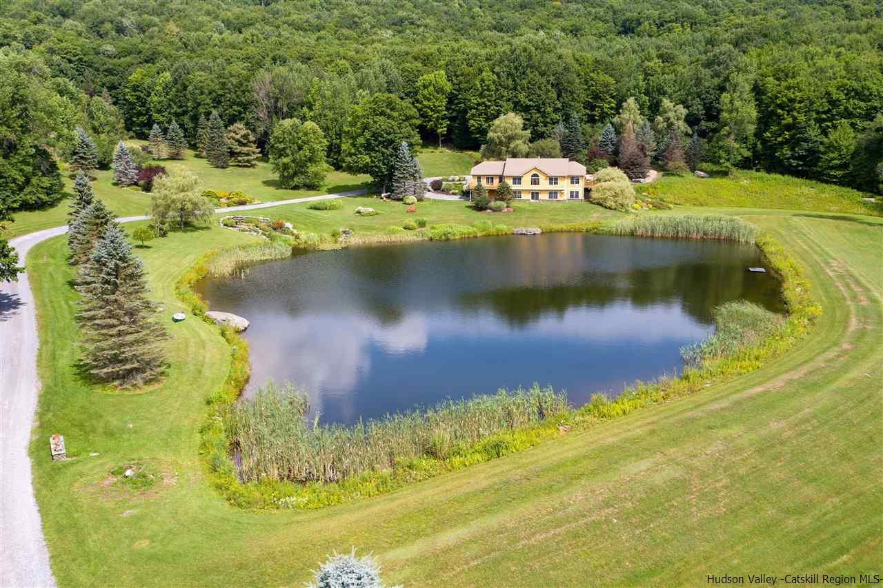 3135 Canada Hollow Road Andes, NY 13731 - Photo 30 of 33 a view of a lake with a yard