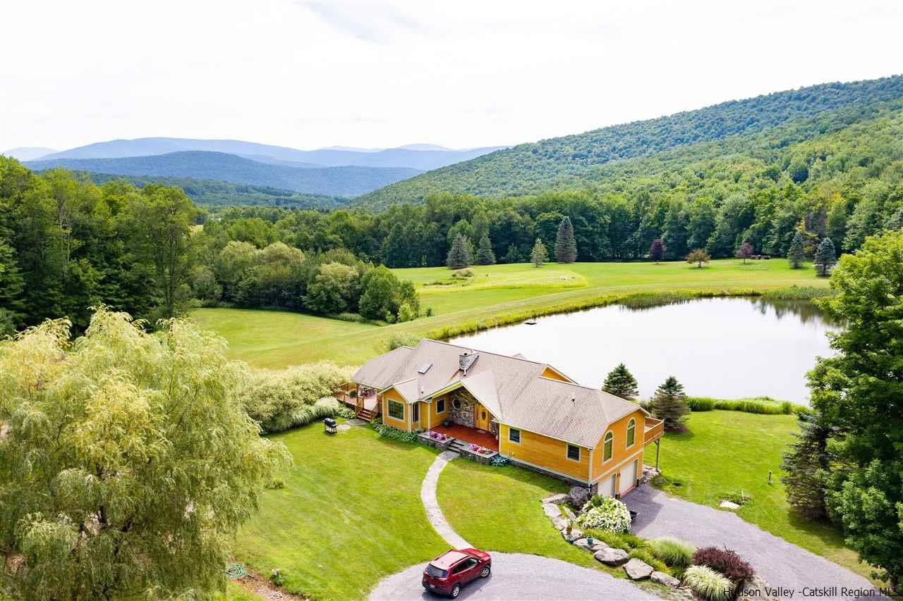 3135 Canada Hollow Road Andes, NY 13731 - Photo 31 of 33 a view of a swimming pool with a lake view