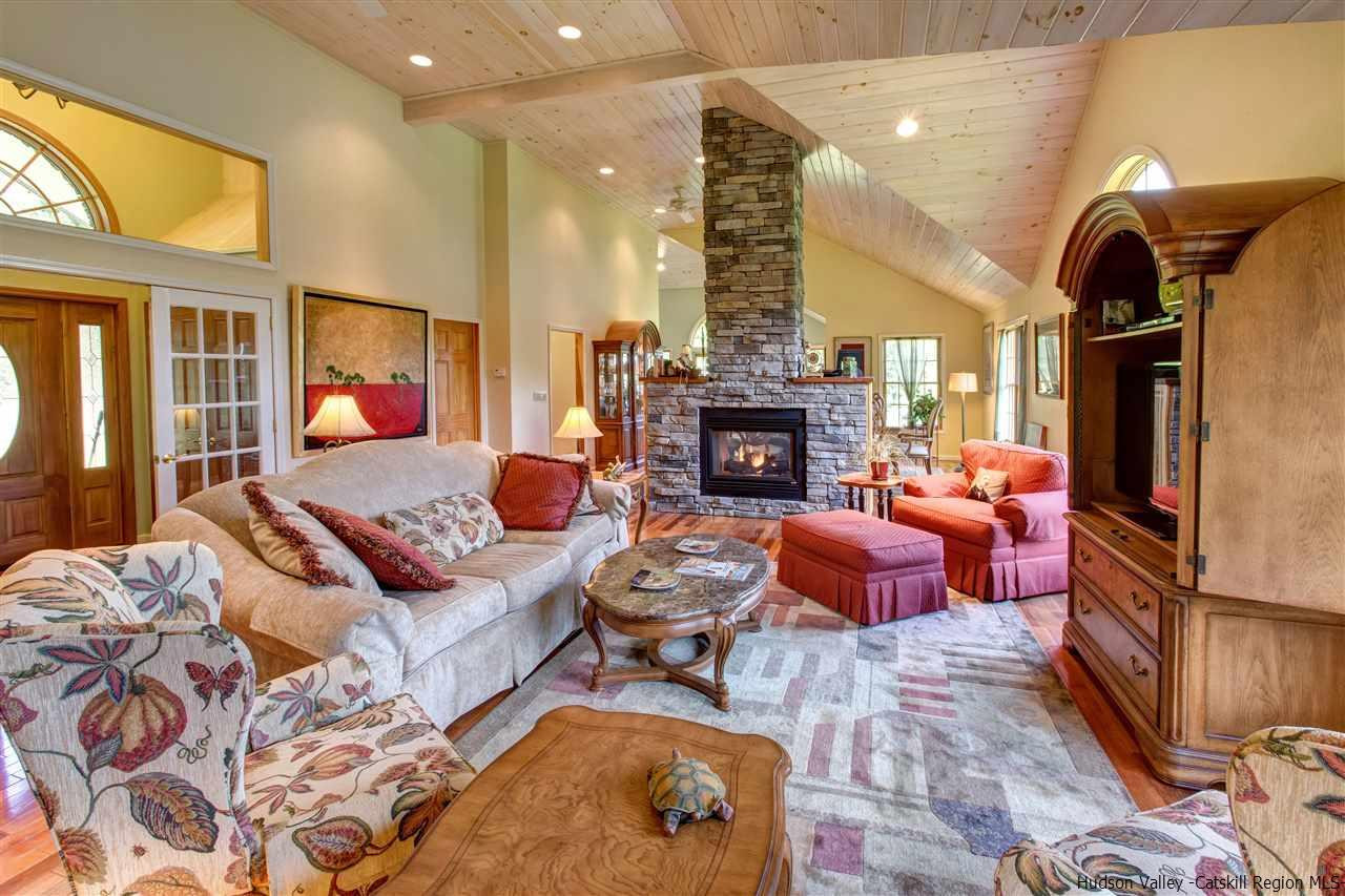 3135 Canada Hollow Road Andes, NY 13731 - Photo 10 of 33 a living room with fireplace furniture and a fireplace