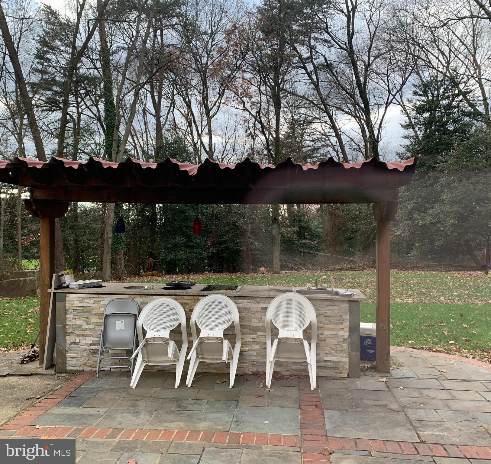 5306 Whitfield Chapel Road Lanham, MD 20706 - Photo 17 of 18 Outdoor Patio. Built in Grill
