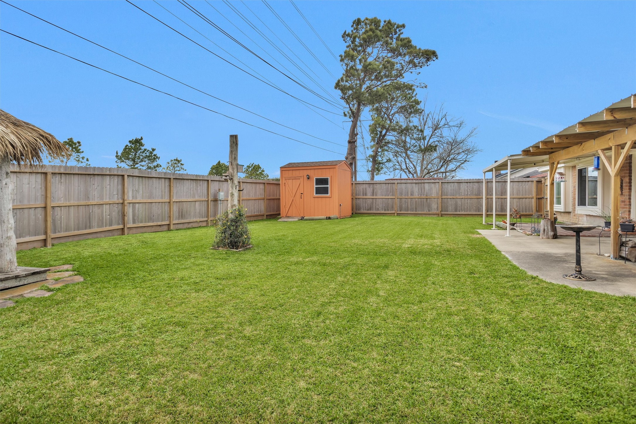 8422 Oakhaven Road La Porte, TX 77571 - Photo 37 of 46 Fully fenced backyard offering privacy and room to play or garden.