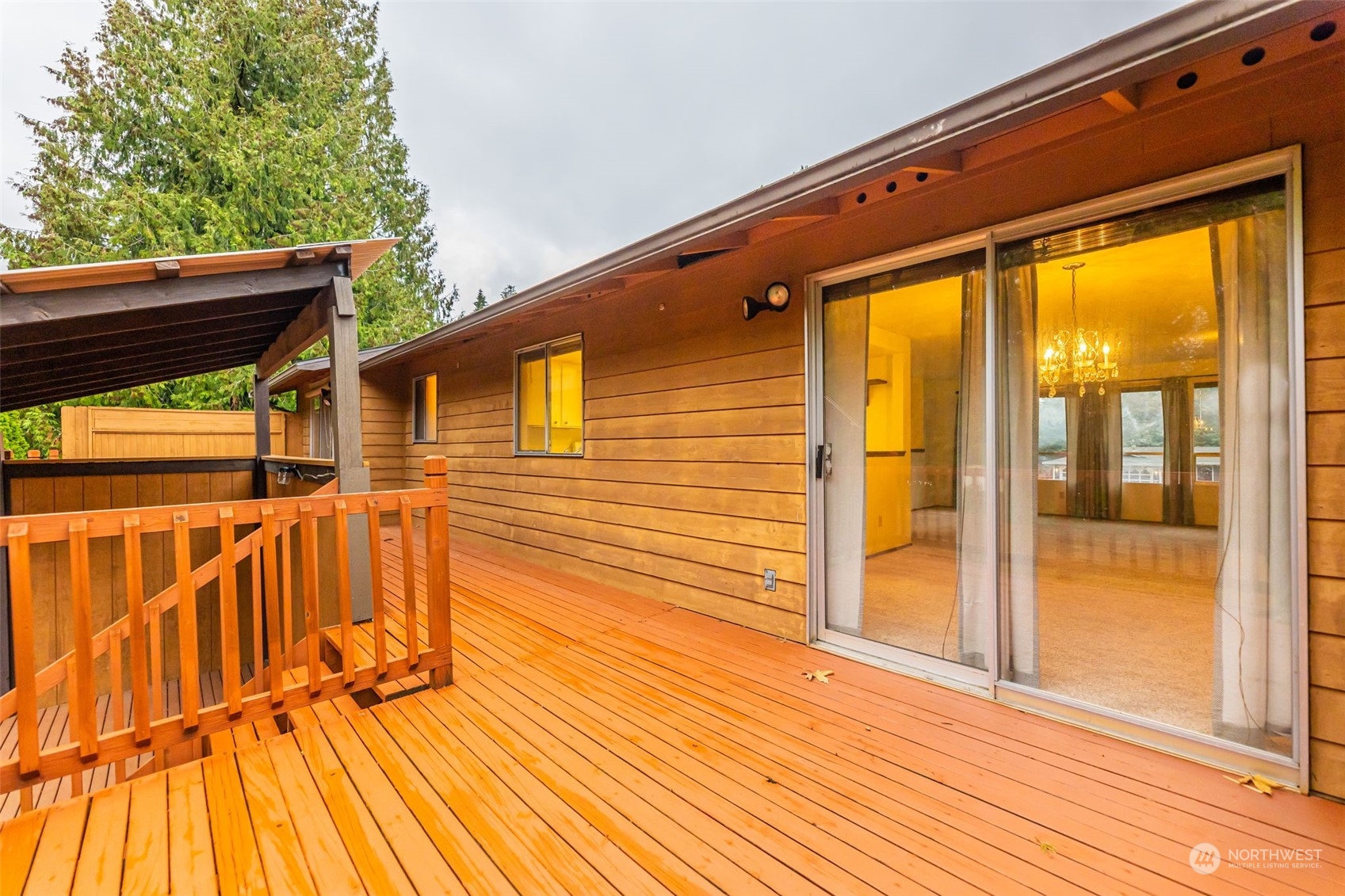 17206 30th Drive Southeast Bothell, WA 98012 - Photo 31 of 40 a view of outdoor space with wooden floor and deck