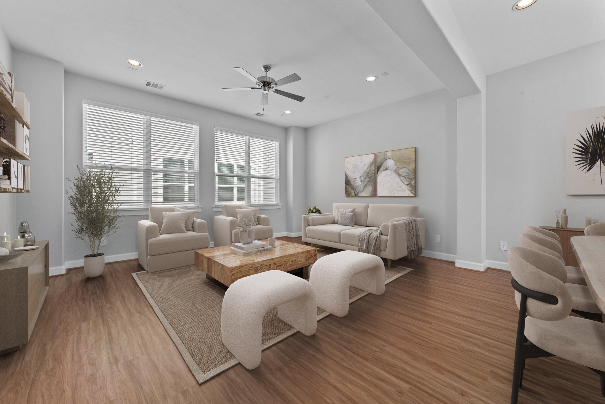 623 Link Road Houston, TX 77009 - Photo 6 of 25 a living room with couches and a large window