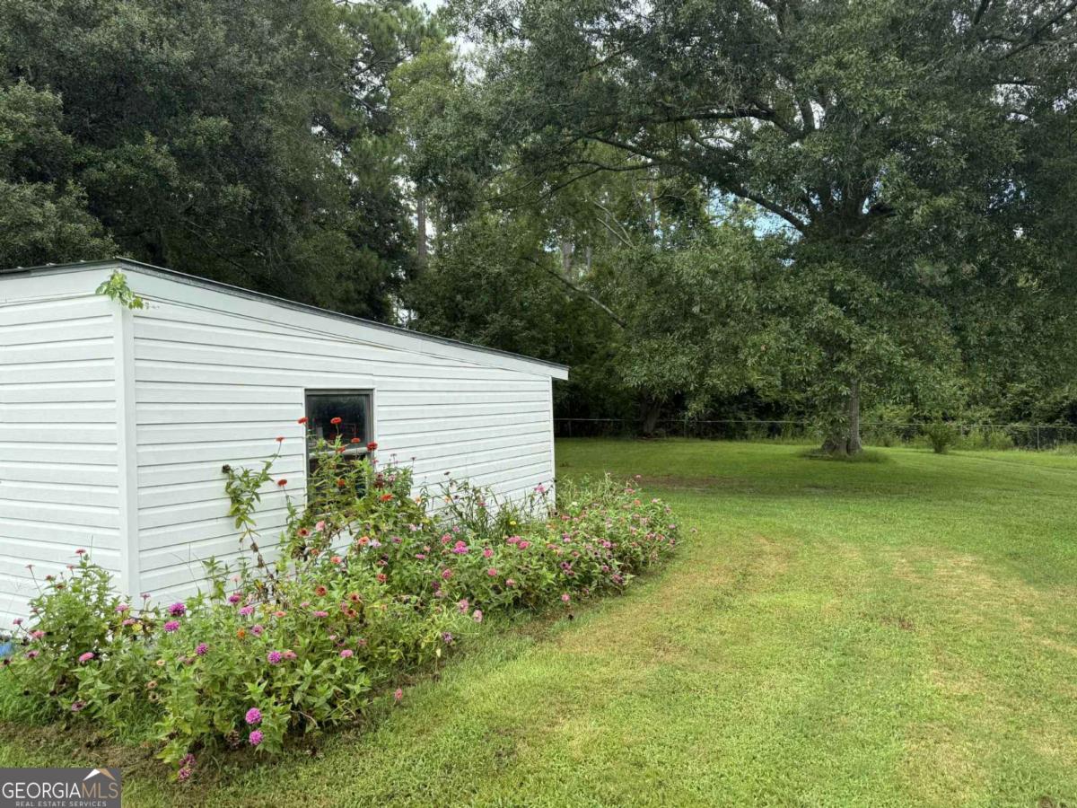 289 Mason Dixon Line Road, Unit 3 Ashburn, GA 31714 - Photo 6 of 32 a backyard of a house with plants and large trees