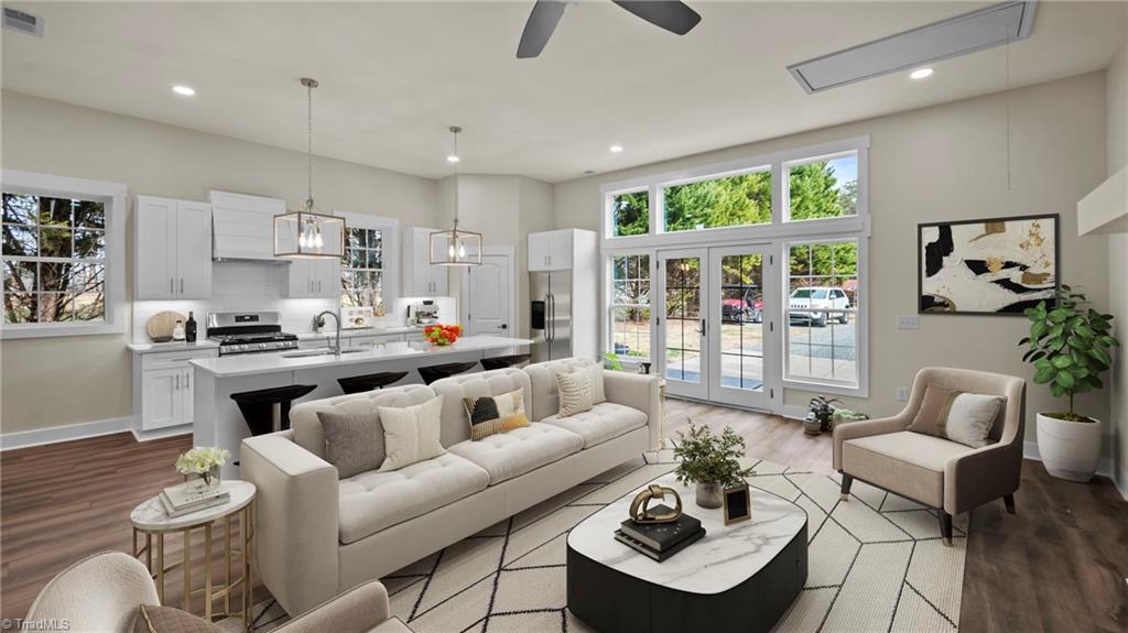 2524 Bellemont-Alamance Road Burlington, NC 27215 - Photo 31 of 41 Guest house living room virtually staged