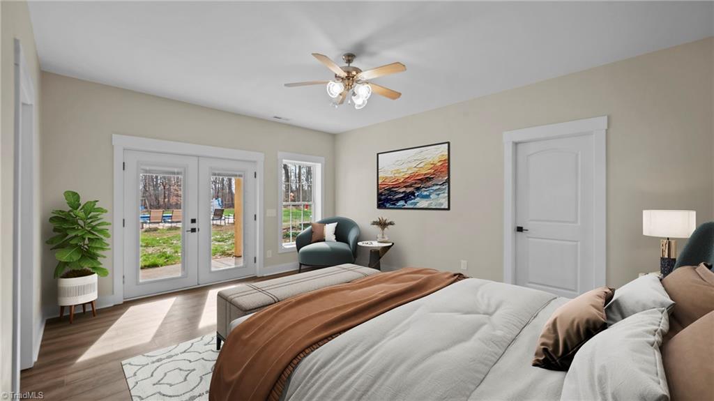 2524 Bellemont-Alamance Road Burlington, NC 27215 - Photo 37 of 41 Guest house bedroom - virtually staged