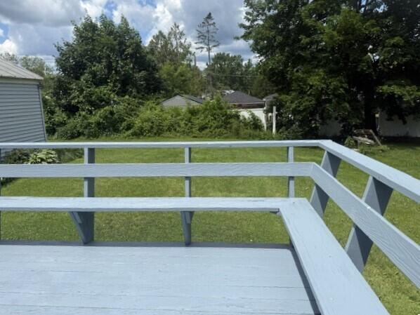 45 Cushman Road Winslow, ME 04901 - Photo 21 of 29 View of back yard from deck