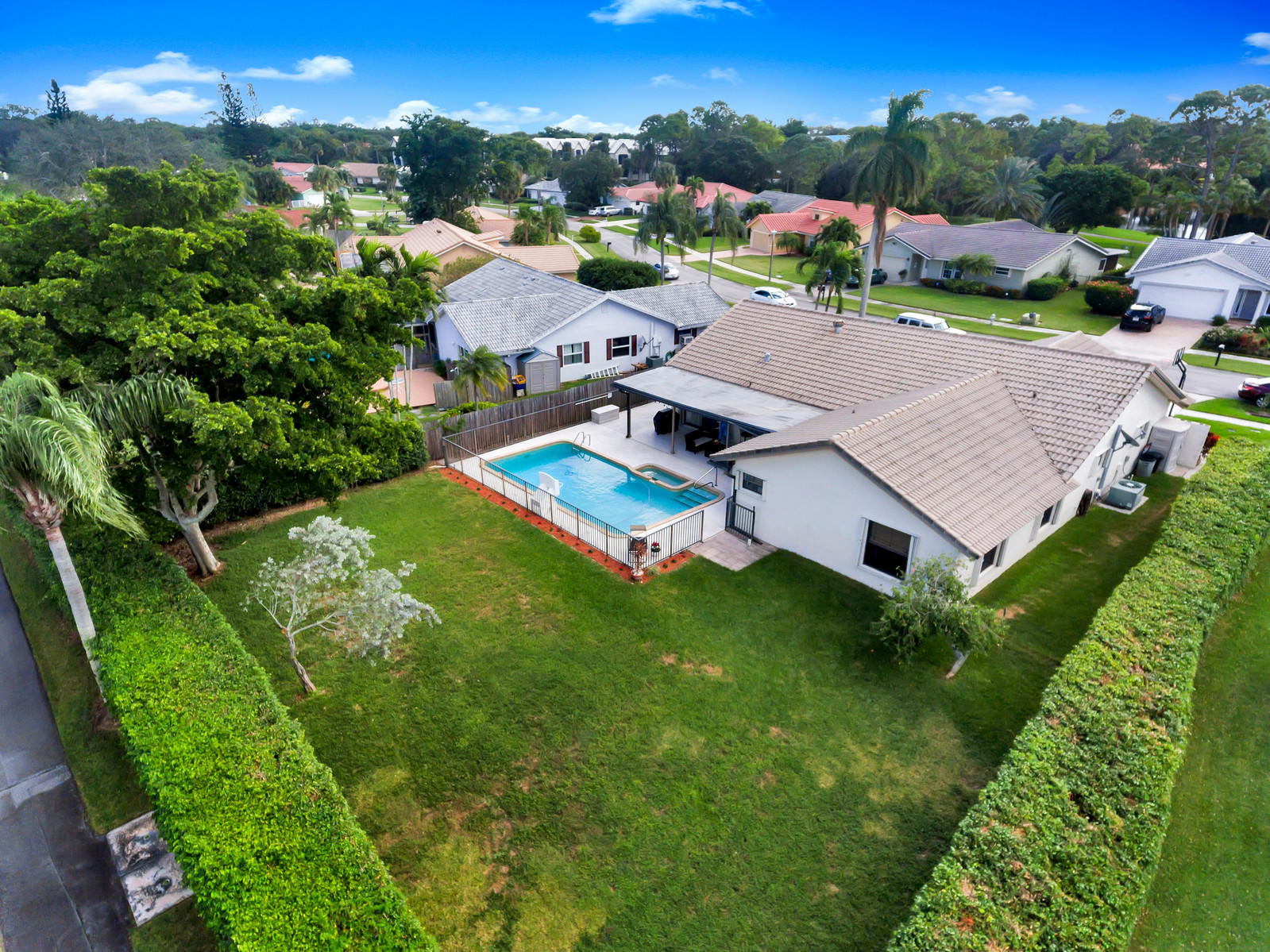 6197 Woodbury Road Boca Raton, FL 33433 - Photo 21 of 23 Backyard