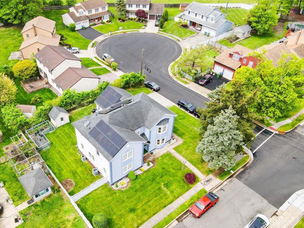 19 Elizabeth Avenue Edison, NJ 08820 - Photo 38 of 48 an aerial view of residential house with outdoor space and pool